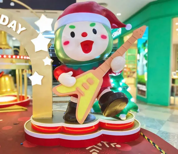 Mô hình điêu khắc tại TTTM Vincom Mega Mall Thảo Điền