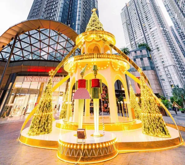Mô hình điêu khắc tại Vincom Landmark 81