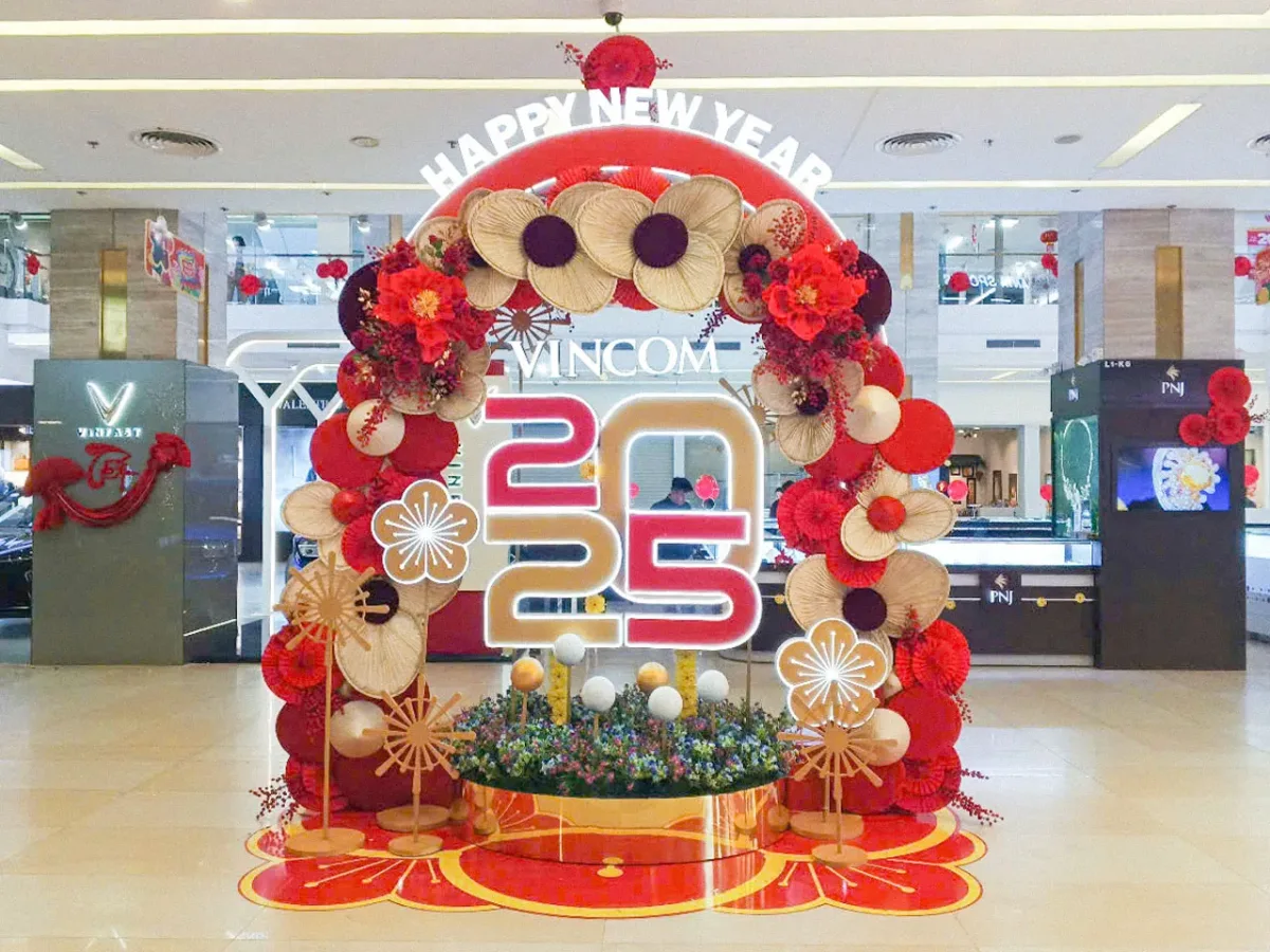 Decor Tết tại Vincom Plaza Thanh Hóa