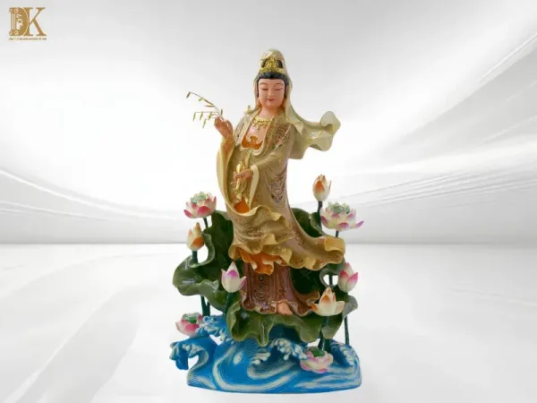 Tượng Địa Tang Vương Bồ Tát bằng Composite 9