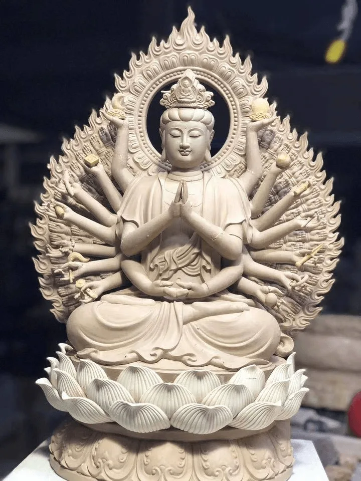 Hình tượng Phật Quan Âm có ý nghĩa phong thuỷ như thế nào với con người ? - Thế Giới Đồ Gỗ
