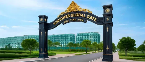 Cổng chào Vinhomes Cổ Loa tại Đông Anh