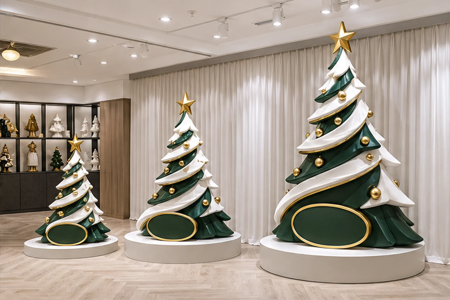 Thiết kế trang trí Noel cho cửa hàng, sự kiện