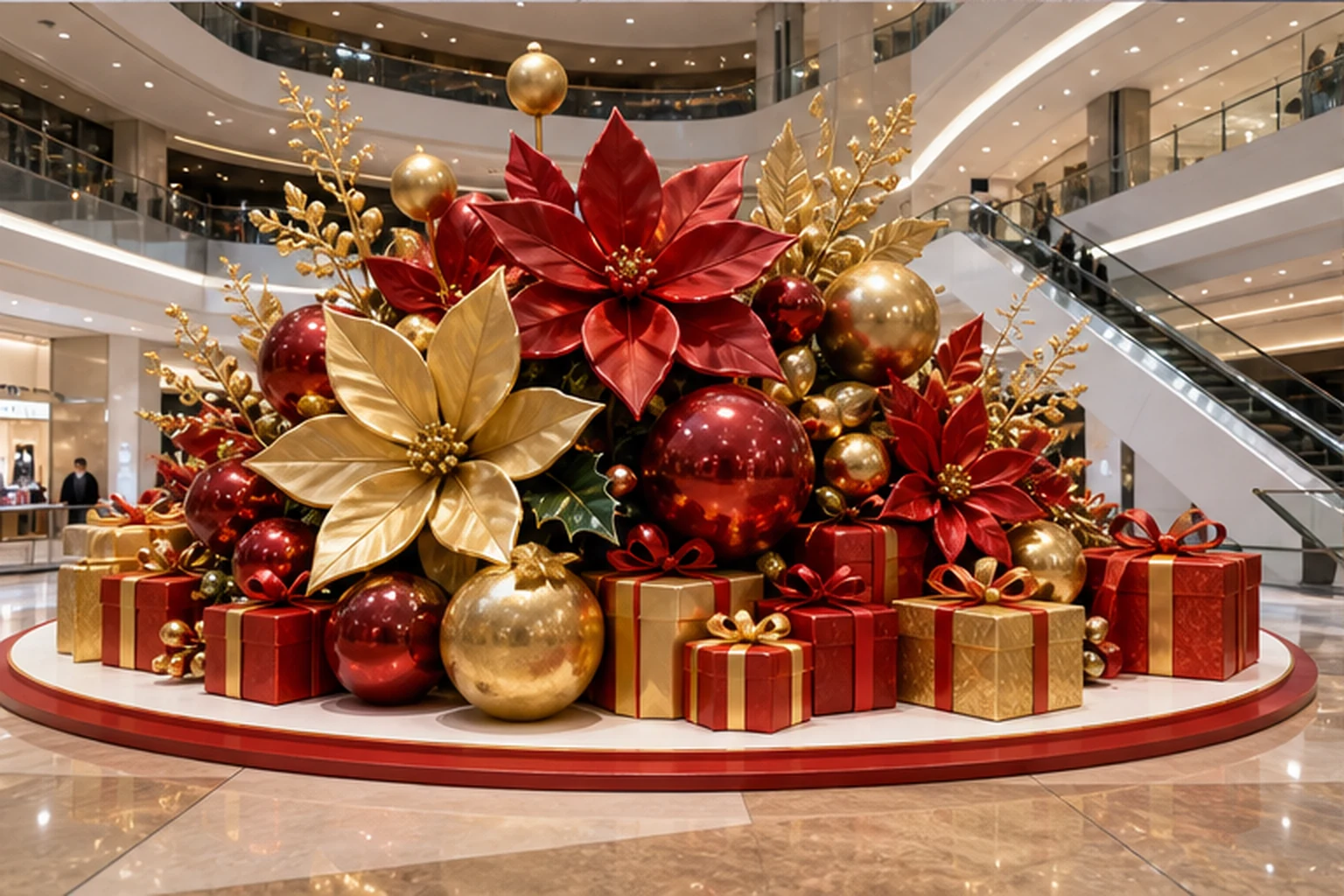 Các hình trang trí noel cho shop và sự kiện đẹp