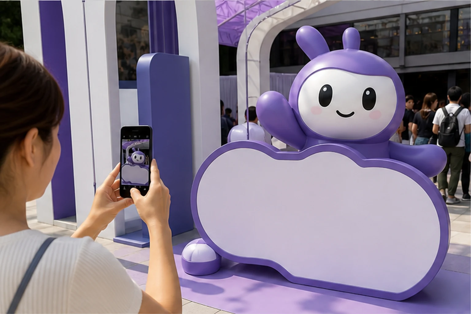 Mô hình mascot composite cho thương hiệu nổi bật