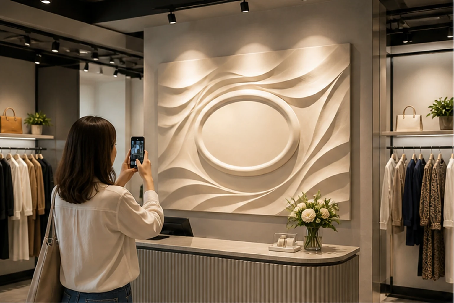 Tranh nhựa composite cho decor không gian bền đẹp